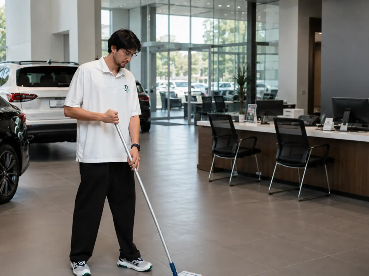 Car Dealership Cleaning by Premium Services WA