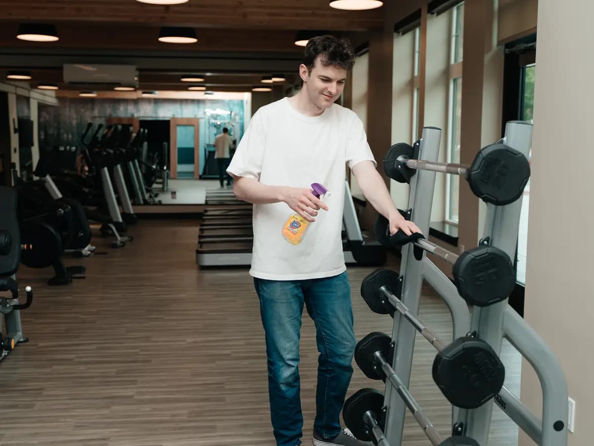 Fitness Center Cleaning by Premium Services WA